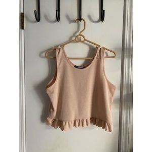 Light Pink Crop Tank